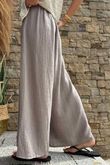 Pure Cotton Santos Quinn Culotte Pant Mocha